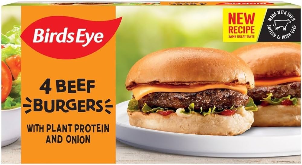 Birds Eye 4 Beef Burgers