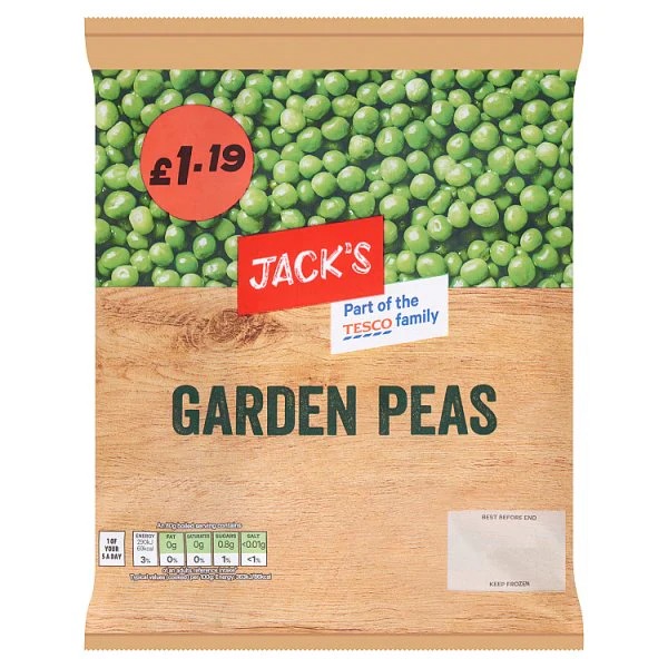 Jack's Garden Peas 1kg